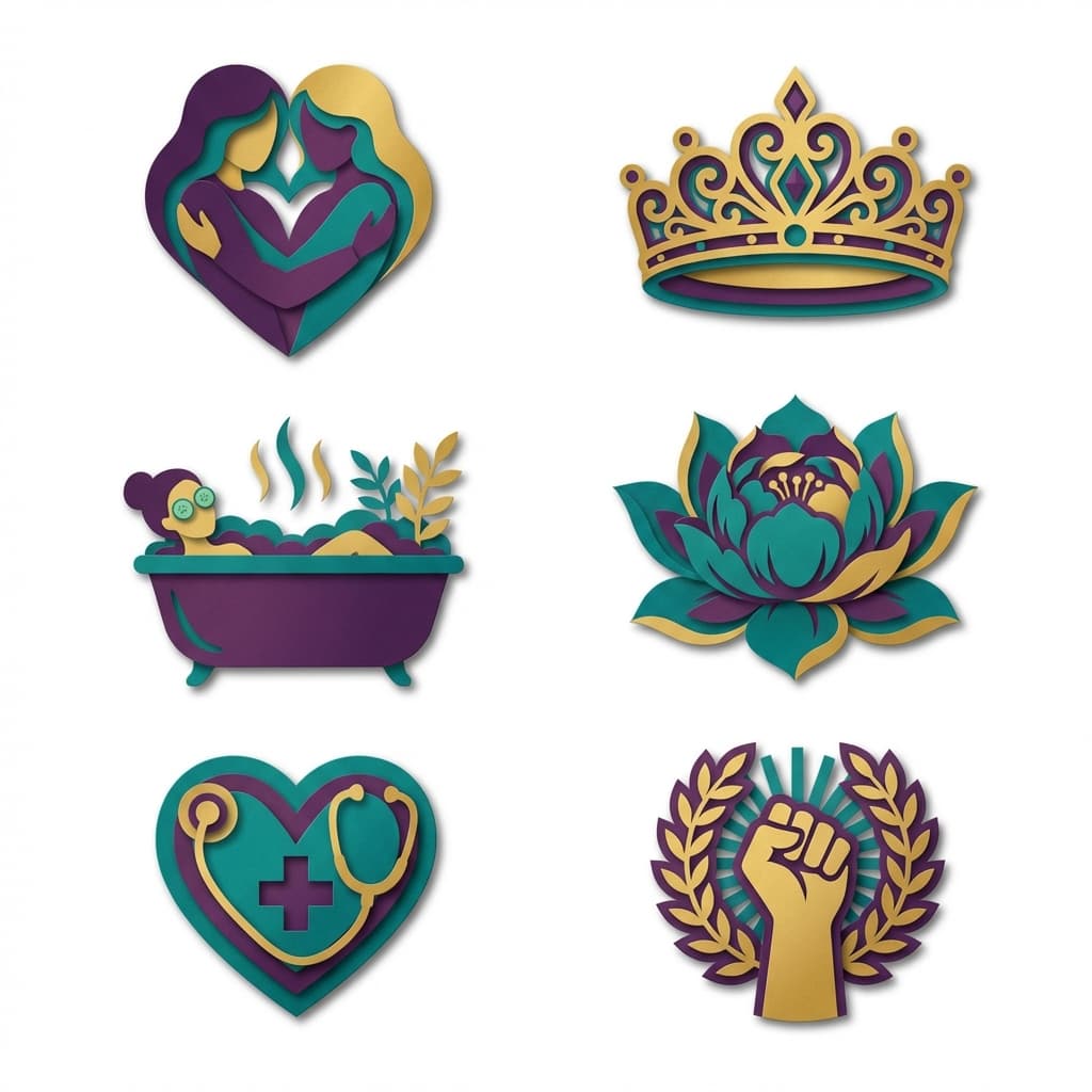 Women For Women services icons